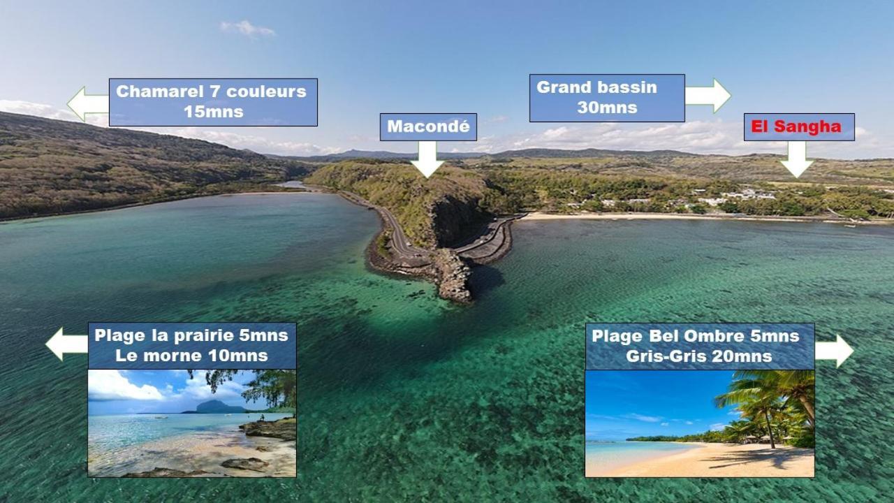 El-Sangha Studio 2Mina Pieds De La Plage De Baie Du Cap Ruisseau Creole Zewnętrze zdjęcie